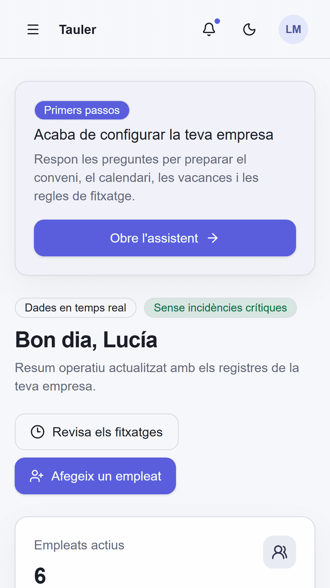 Tauler del responsable